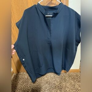 FIGS Dark Harbor Rafaela Top